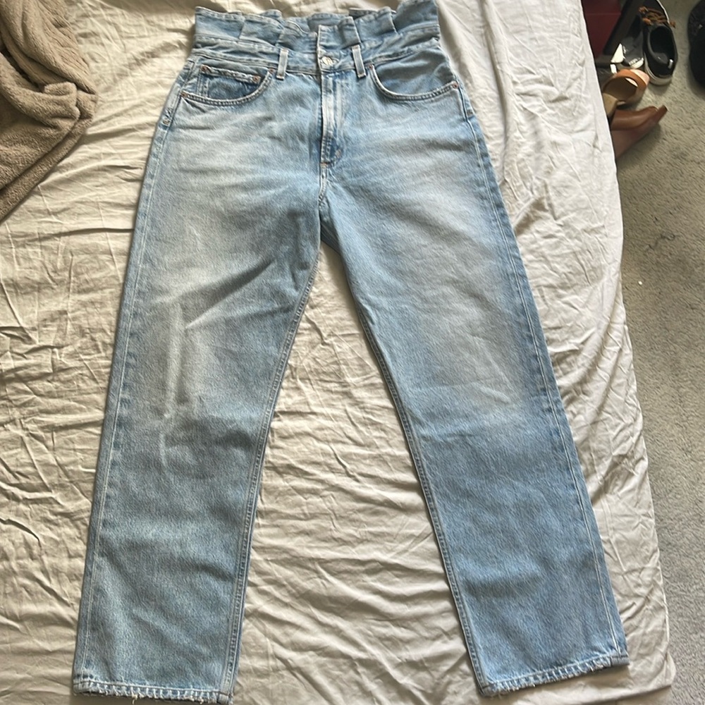 Lettuce Waistband Reworked High Rise Fitted 90s in Revival
AGOLDE